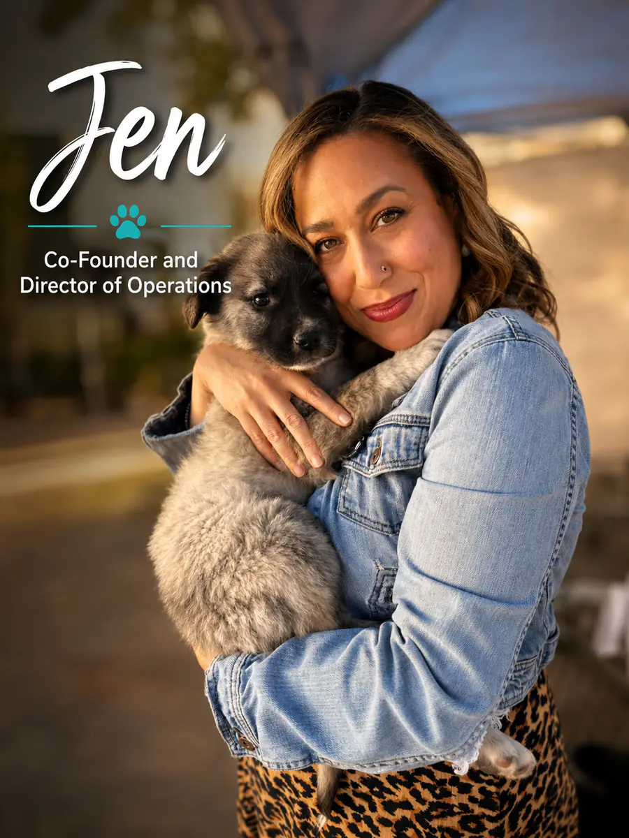 Jen, Co-Founder and Director of Operations
