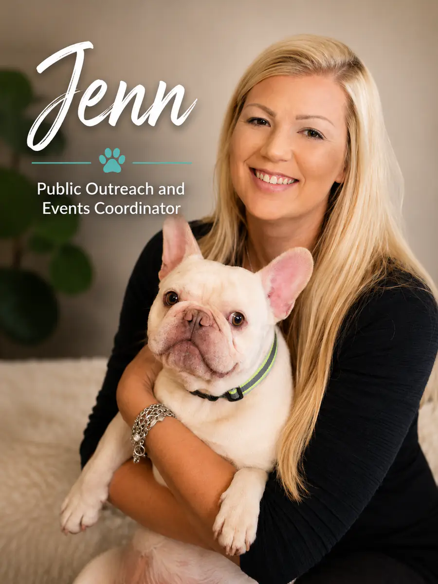 Jenn, Public Outreach and Events Coordinator